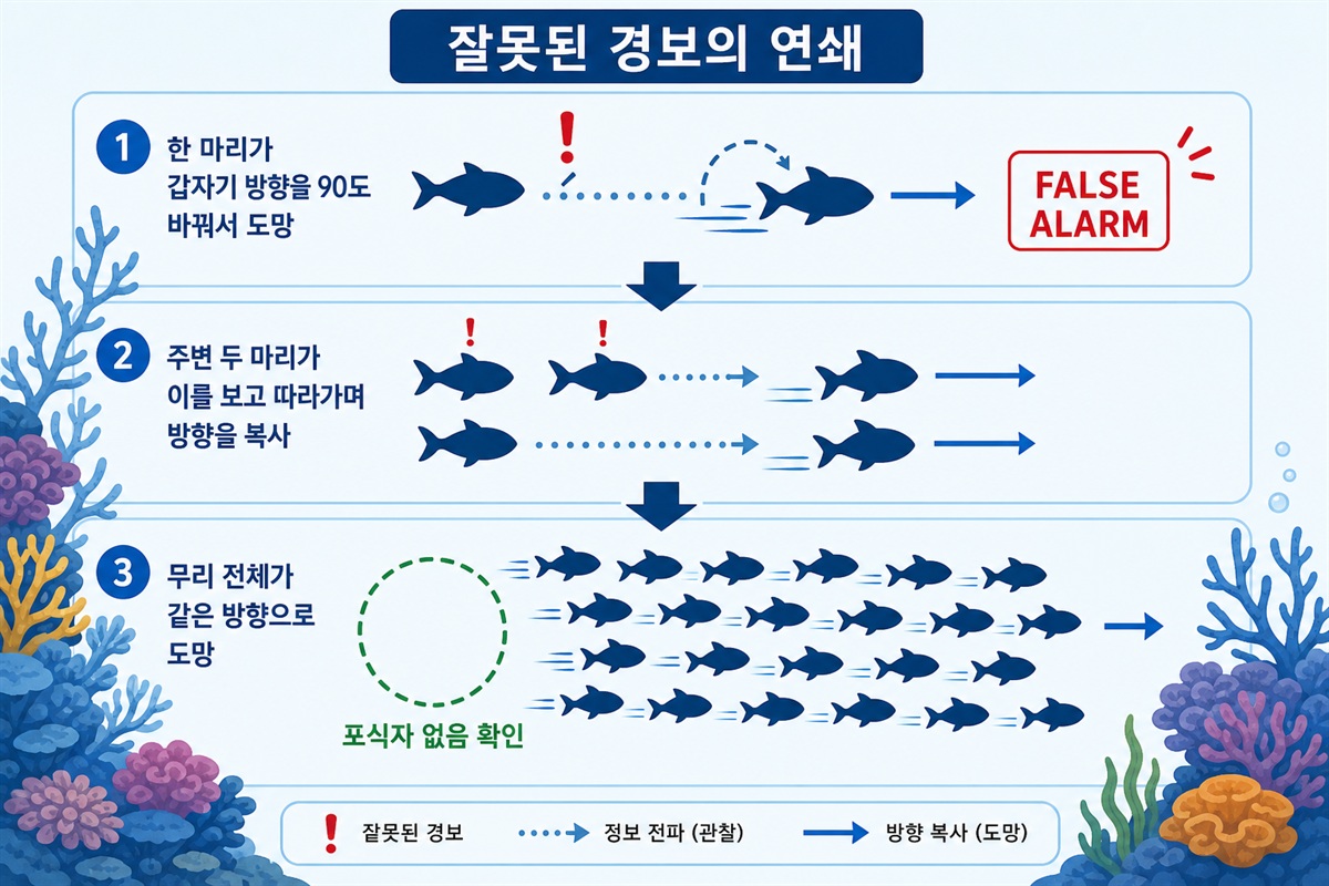 가짜 경보 도미노 도식